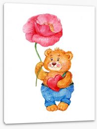 Teddy Bears Stretched Canvas 100144534