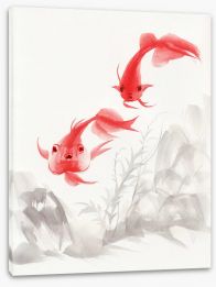 Chinese Art Stretched Canvas 100721477