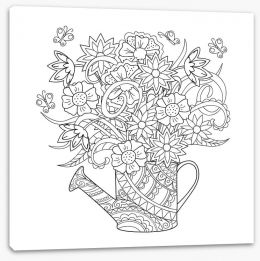 Colour Your Own Stretched Canvas 100915135
