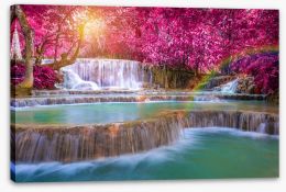 Waterfalls Stretched Canvas 101088461