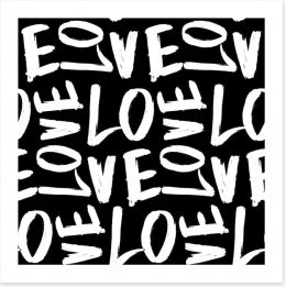 Love love love Art Print 101103410