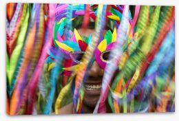 Rio carnival Stretched Canvas 101127327