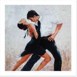 Tango for two Art Print 101626857