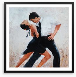 Tango for two Framed Art Print 101626857