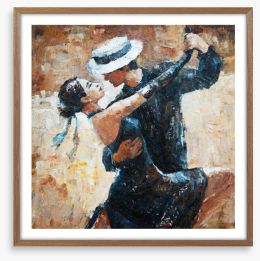 Tango for two Framed Art Print 101626950