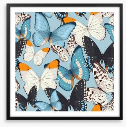 Butterflies Framed Art Print 102246087