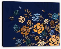 Floral Stretched Canvas 102342898