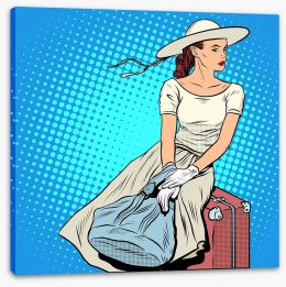 Pop Art Stretched Canvas 102395636