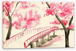 Watercolour Stretched Canvas 102598441