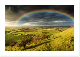 Rainbows Art Print 102648092