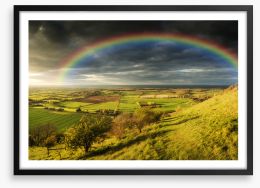 Rainbows Framed Art Print 102648092