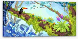 Birds Stretched Canvas 102721591