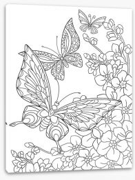 Colour Your Own Stretched Canvas 102829326