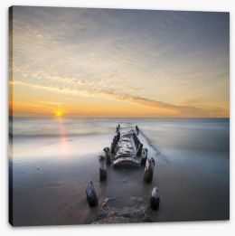 Jetty Stretched Canvas 103315859