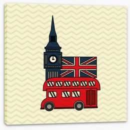 London Stretched Canvas 104319093