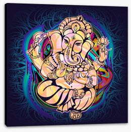 The spirit of Ganesha Stretched Canvas 106100048