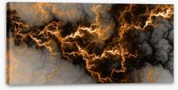 Electric storm Stretched Canvas 106252343