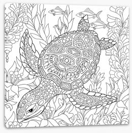 Colour Your Own Stretched Canvas 106825215