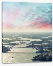 Sydney Stretched Canvas 107150124