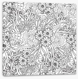 Colour Your Own Stretched Canvas 107791113
