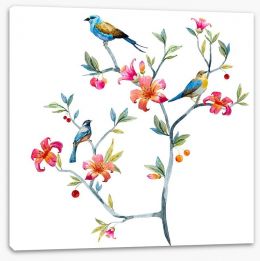 Birds Stretched Canvas 108424421
