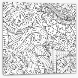 Colour Your Own Stretched Canvas 108801015