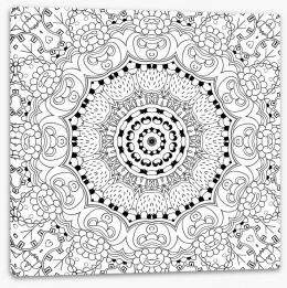 Colour Your Own Stretched Canvas 108803886
