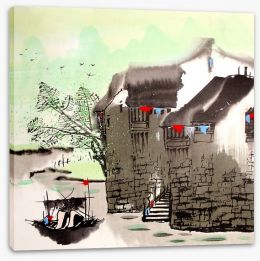 Chinese Art Stretched Canvas 109279579