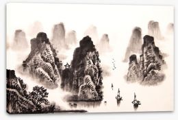 Chinese Art Stretched Canvas 109279582