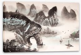 Chinese Art Stretched Canvas 109279605