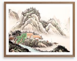 Chinese Art Framed Art Print 109279622