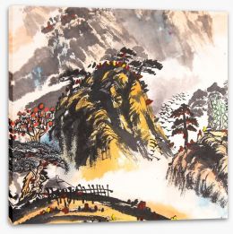 Chinese Art Stretched Canvas 109279627