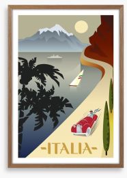 Travel Italy Framed Art Print 109645190