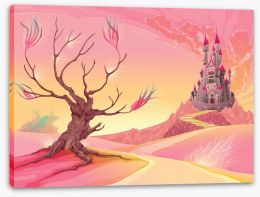 Fairy Castles Stretched Canvas 110152926