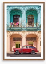 Cuban colours Framed Art Print 110337074
