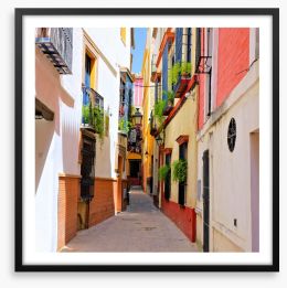 Old town Seville Framed Art Print 110904176
