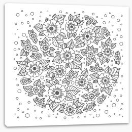 Colour Your Own Stretched Canvas 110982386