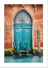 Doorway to Venice Art Print 112562975