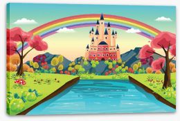 Fairy Castles Stretched Canvas 112674012