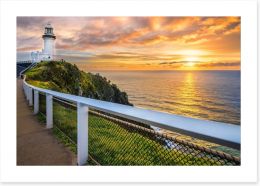 Sunrise at Cape Byron Art Print 113796526