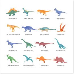 Dinosaurs Art Print 114223223
