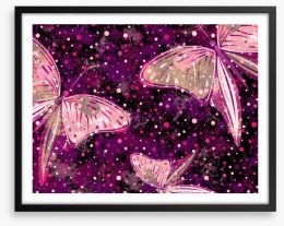 Butterflies Framed Art Print 114302203