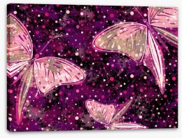 Butterflies Stretched Canvas 114302203
