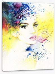 Watercolour Stretched Canvas 114312386