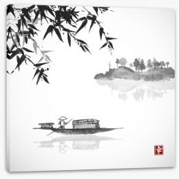 Japanese Art Stretched Canvas 114433029