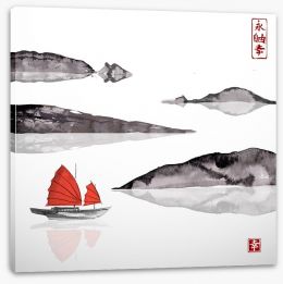 Chinese Art Stretched Canvas 114433106