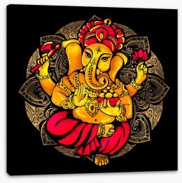 Lord Ganesha Stretched Canvas 115994590