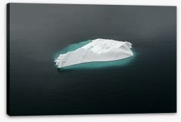 Glaciers Stretched Canvas 116495990