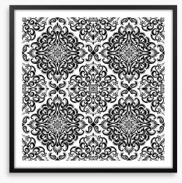 Black and White Framed Art Print 116508188