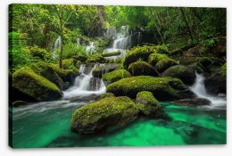 Waterfalls Stretched Canvas 116886736